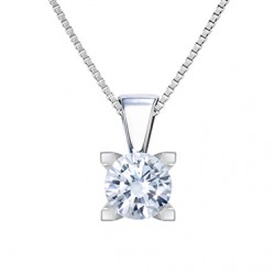 18 Kt white gold pendant....