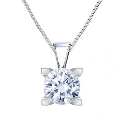 18 Kt white gold pendant....