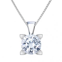 18 Kt white gold pendant....