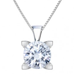 18 Kt white gold pendant....