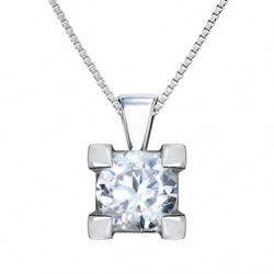 18 Kt white gold pendant....